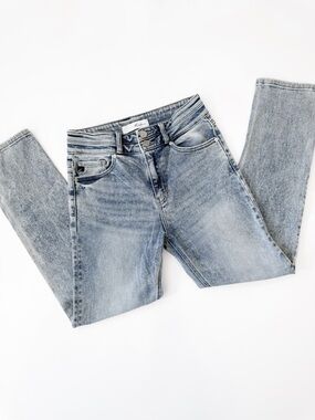 KanCan High Rise Skinny Light Wash Stretch Denim